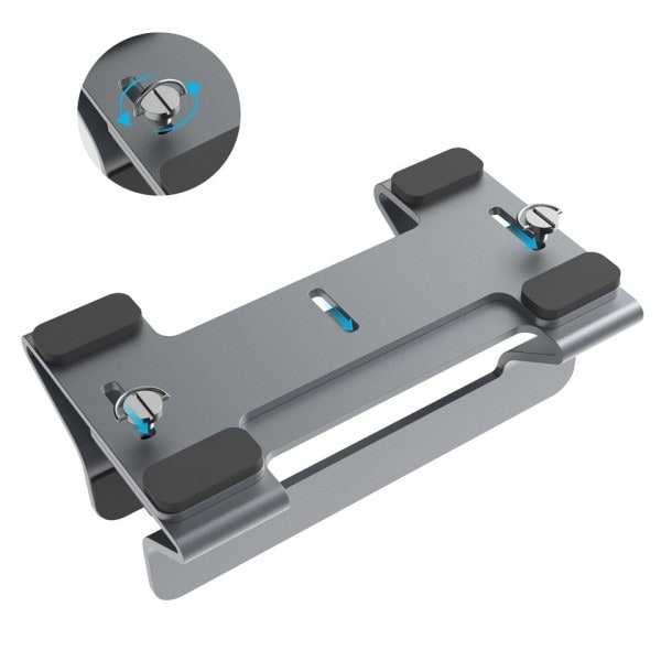 Vertikal bærbar computer stand aluminium justerbar bærbar computer holder