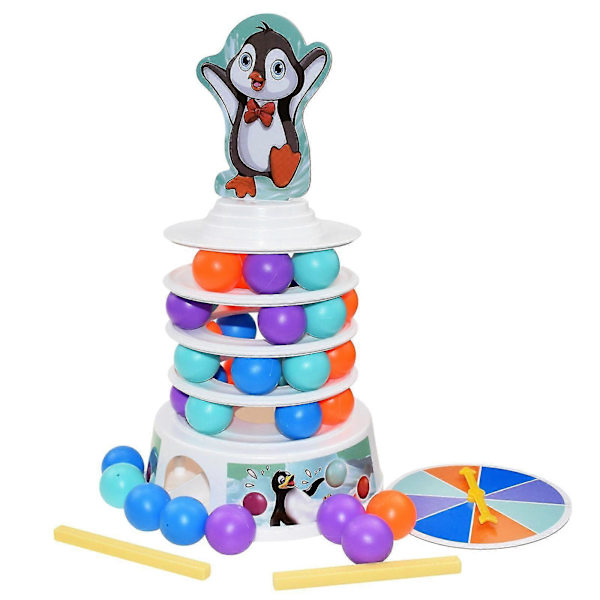 Pingvin Ski Ball Foreldre-Barn Multiplayer Interaktivt Brettspill(h)