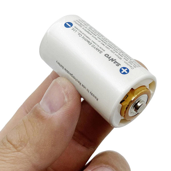 Aa till C storlek parallellanslutning batteriadapter konverteringsfodral