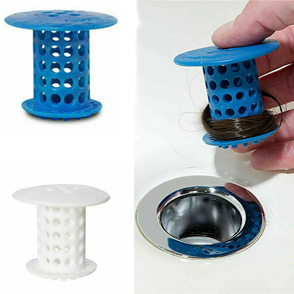 Diskho sil, hårstoppare, dusch, badkar, avloppsfilter, propp - kampanjpris Blue