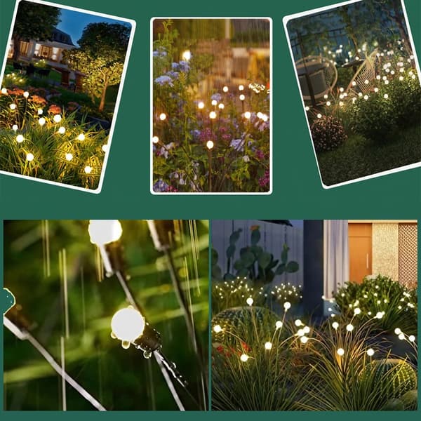 Firefly havelamper 2-pak med 6 LED'er hver (BT) 500