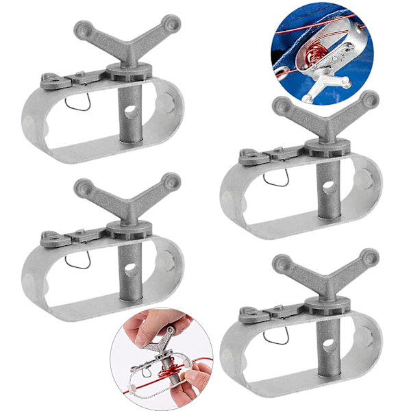 Spännare för aluminiumkabel för täcke 4 pcs