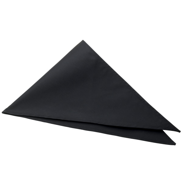 Premier Unisex Kokkehalstørklæde / Arbejdstøj (Pakke med 2) One Size Sort Sort Black One Size