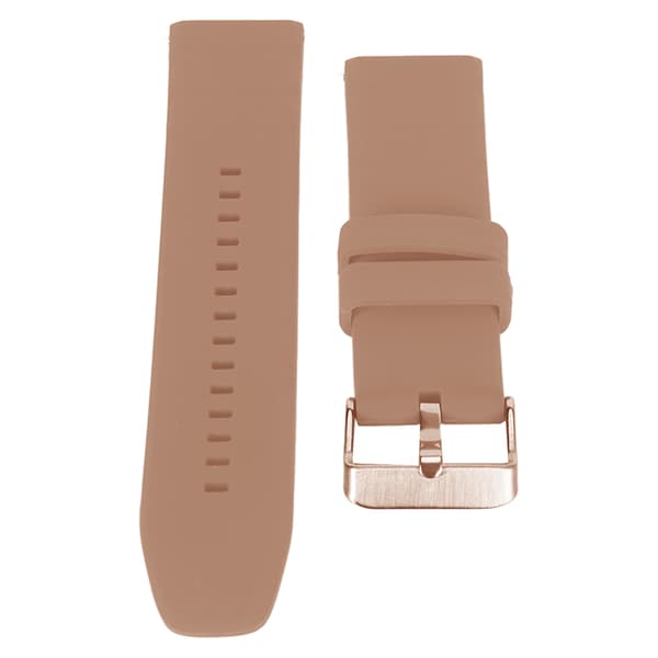 Silikone Rem Professionel Blød Quick Release Smartwatch Rem Tilbehør Passer Til Amazfit GTR 4 Brun