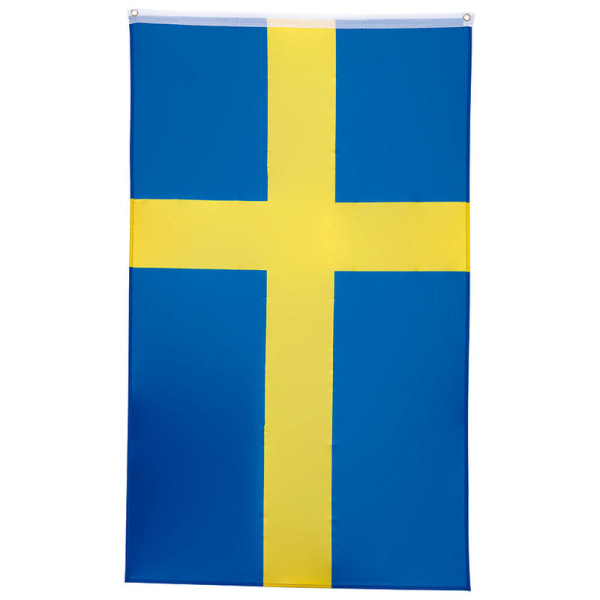 Svenska flaggan 150 x 90 cm / Swedish Flag / Swedish Flag Multicolored multicolor