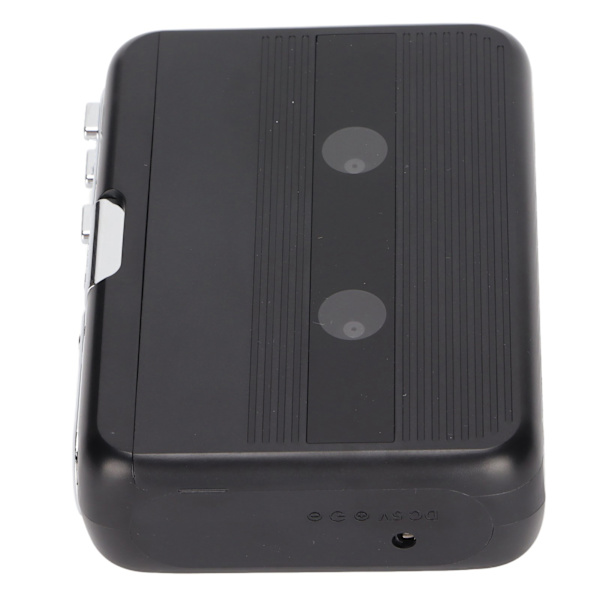 TON007B Bärbar Kassettspelare Mini Stereo Bluetooth Kassettspelare med 3,5 mm Jack för Högtalare Bilar Svart
