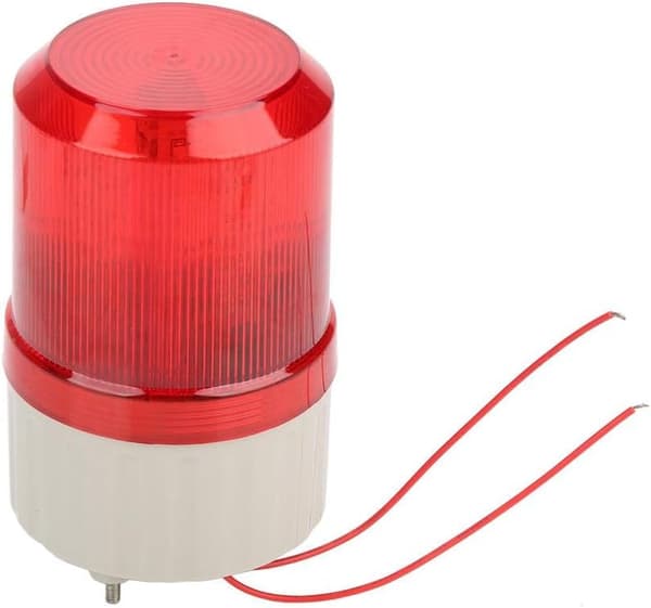 220V 2A Punainen LED-hätävilkku peruutusilmaisin