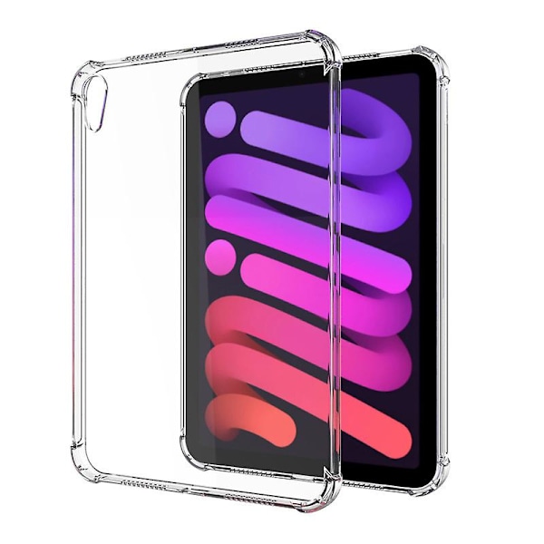 Egnet for Transparent Case for Ipad Mini 6 Cover Shockproof Ultra Thin Transparent Case for Apple 2021 Mini 6 Funda Case (FMY)