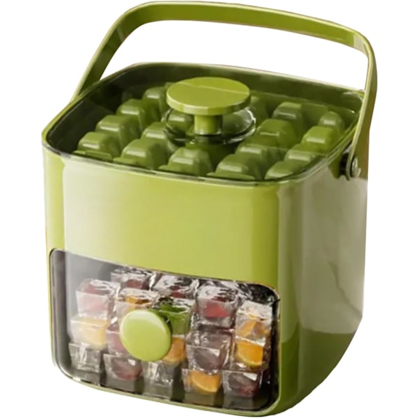 Fryseboks, bærbar isterningeform, picnic-mødekapacitet, camping, green