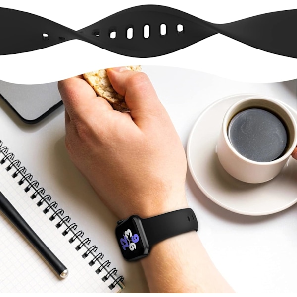 6 kpl:n ranneke Apple Watch -rannekkeelle 38mm 40mm 6 kpl 6 6pcs 6 38mm/40mm/41mm