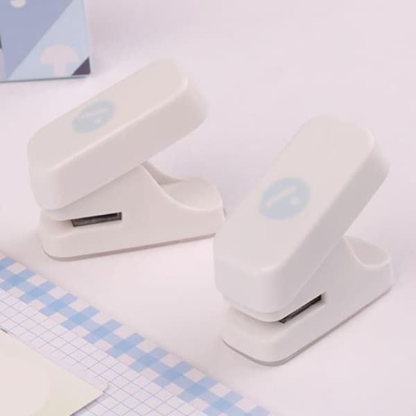Sopphulltang Sopphulltang Disk Ringbinding Cutter Hvit White Single Hole-Single Hole