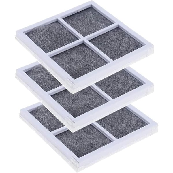 3-pack ersättningsluftfilter för frisk luft, luftfilter för LG-kylskåp