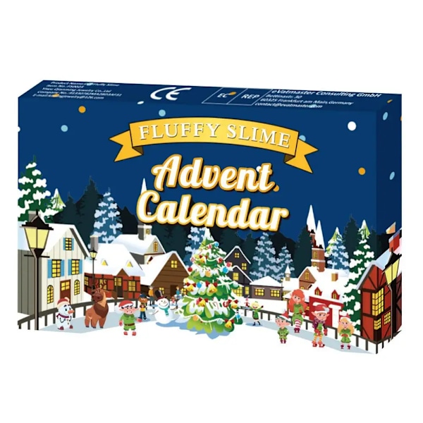 24 stk Adventskalender 2023 Jul Adventskalender Leksaker Julegaveboks for Barn Gutter Jenter Voksne Bursdagspresang 24 pcs