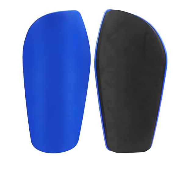 Fotbollsbenskydd Fotbollsbenskydd Spelarsignaturstil Skyddsutrustning Lättvikts Sportutrustning*Enkel blå* Plain blue