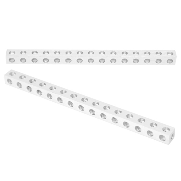 8 x 120mm Robotstruktur 15 Hullers firkantet bjælke 3106-0015-0120 Del tilbehør