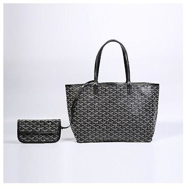 Stoftaske med stor kapacitet Mumie taske Stoftaske Gave-yky 1 black