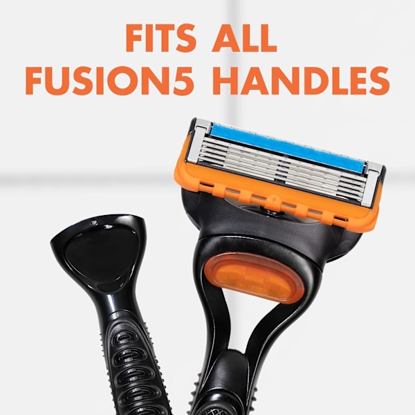Pakke med 16 barberblader for menn, kompatibel med Fusion 5 16