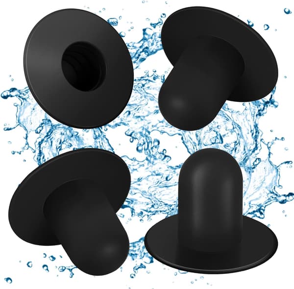 4-pack reservdelar för poolväggsplugg - ovanmarks poolfilterpump filterhålsplugg kompatibel med Intex och Bestway