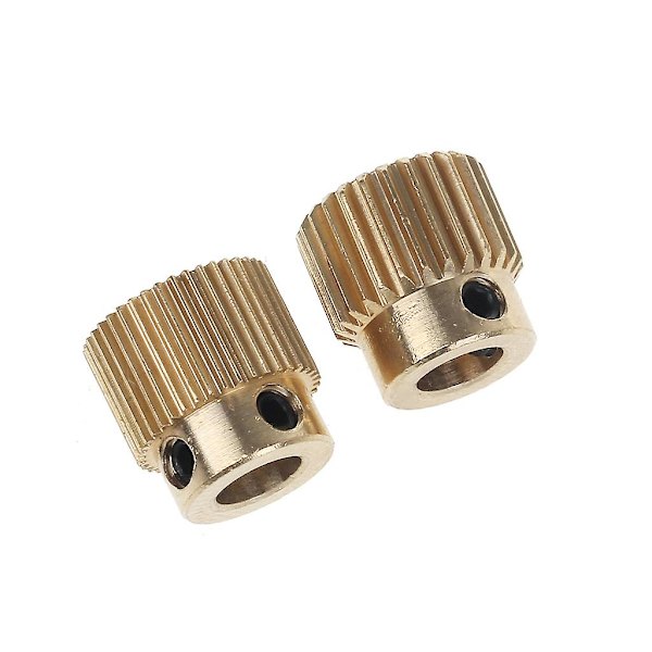 26 Tand/40 Tand Messing Drivhjul Foder Gear Hjul Bore 5mm F