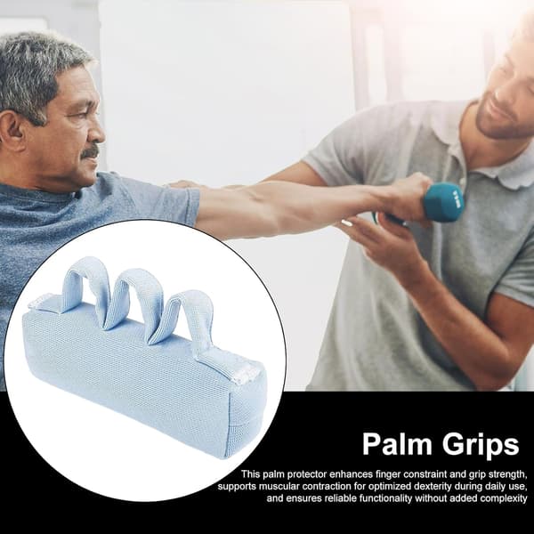 Ergonomisk håndgrebspude med håndfladestøtte og åndbart stof til håndtræning