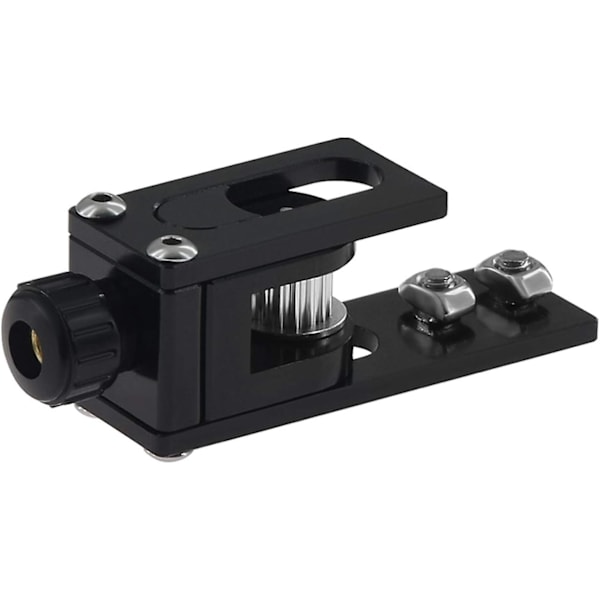 3D-printerdele opgradering 2020 aluminiumsprofil X-akse synkron remspænder til Creality Ender-3 Cr-10 Cr-10s 3D-printer sort