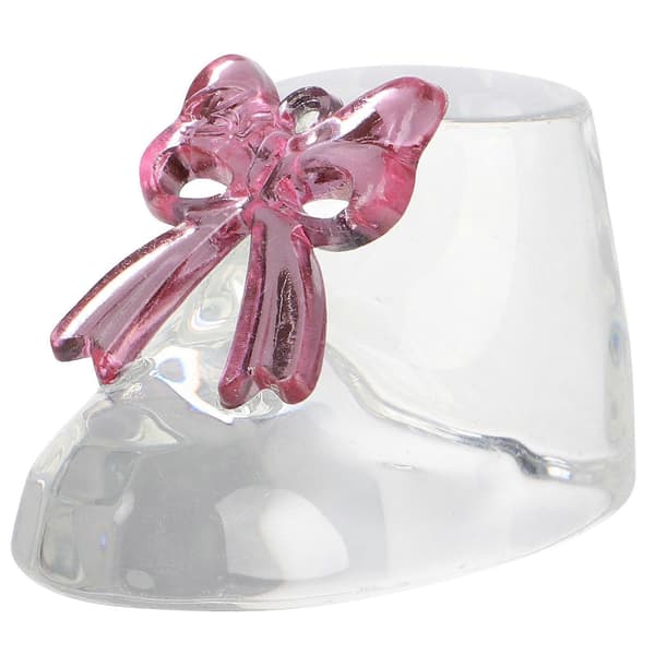 Krystall Babysko Bryllupsgave Dåpsgave Rosa 5.00X3.00X2.80CM 1Sett[BT]
