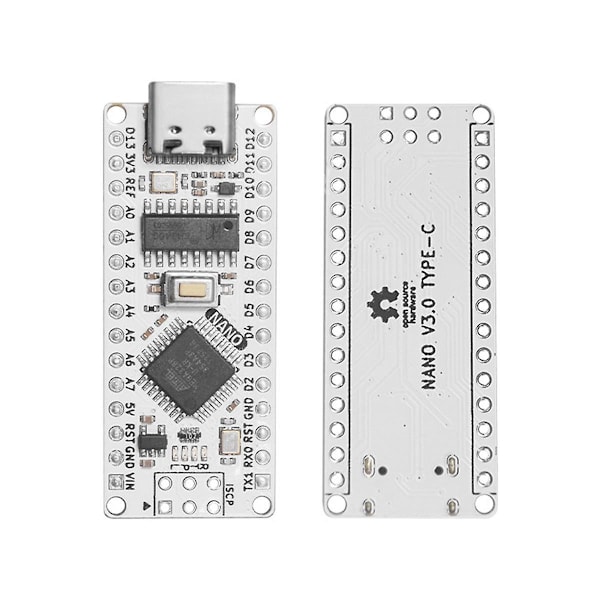 Parannettu Atmega328p -kehityskortti, tyyppi-C-liitäntä, yhteensopiva Ch340g:n kanssa, vaaleanpunainen B