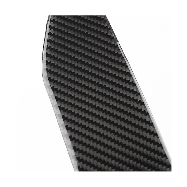 Tum kolfiberram Uppgraderad version Radiopanel Dekorativ ram För 7 Mk7 Golf 7.5 Mk7.5 Rhd Carbon fiber black