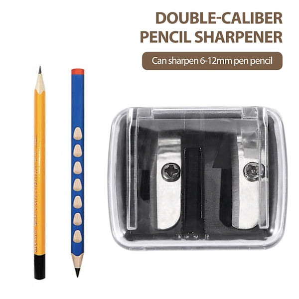 Skarpner for eyeliner, sminke, 2 hull