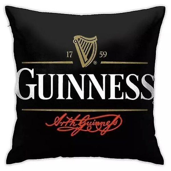 Guinness kuddfodral present 45 X 45 kuddfodral ny hem inredning bar dryck XC