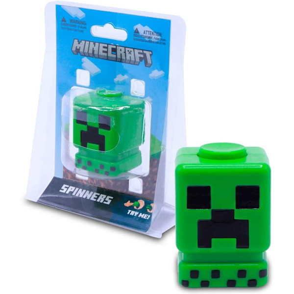 Minecraft Fidget Spinner Avstressande Leksak *Creeper* Creeper