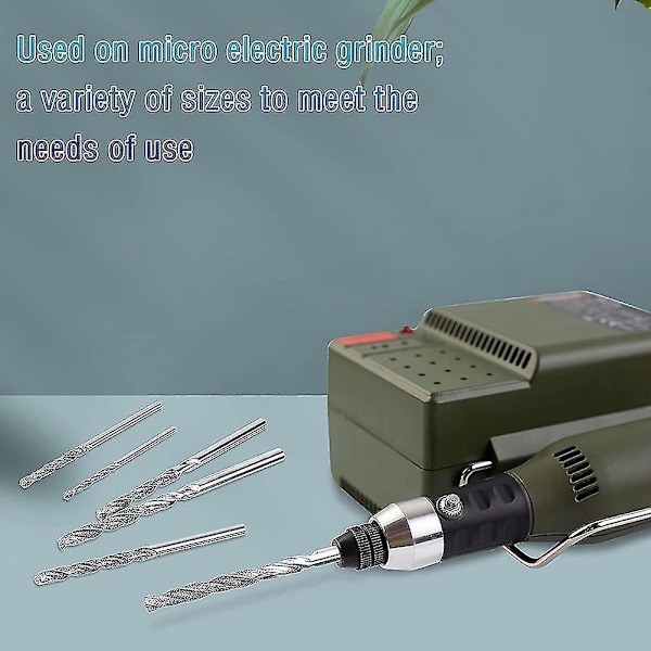 Set med 20 delar 4 storlekar 1 mm 1,5 mm 2 mm 2,5 mm Twist Tip Smycken Strand Havsglas Skal