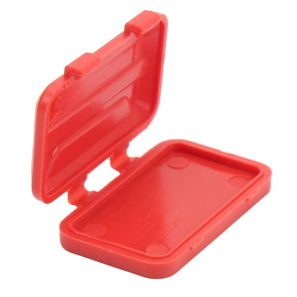 RC Side Tool Box Professionel Høj Simulation RC Bil Tool Box til AXIAL SCX24 1/18 1/24 RC Bil Rød