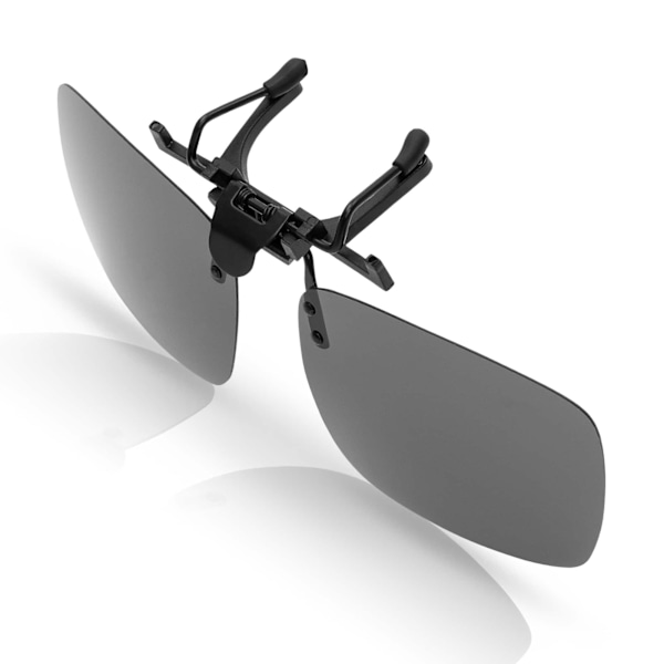 Polariserande Clip-on för glasögon Schwarz One Size