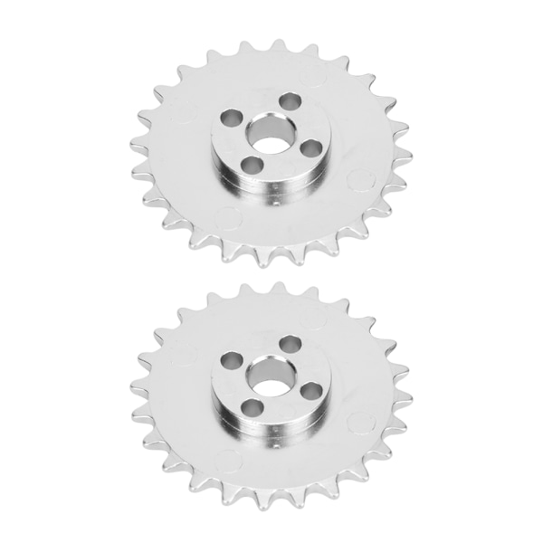 2 kpl 24 hampaista sinkkiseosrattaat teollisuusrobottivaihteet 52mm x 6.8mm