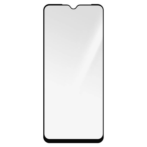 Hærdet glas til Xiaomi Redmi 12C 9H hårdhed Transparent sort skrå kant