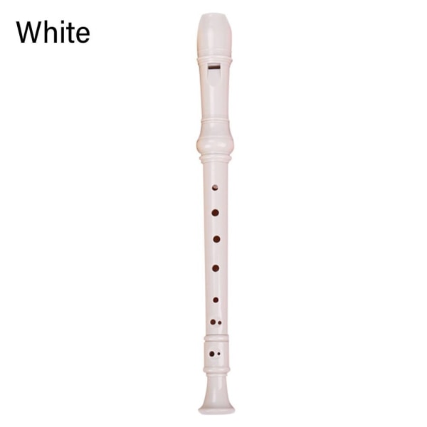 Long flute soprano recorder WHITE - spot sales