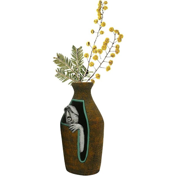 Dekorativ blomster vase, innovativ retro vase design