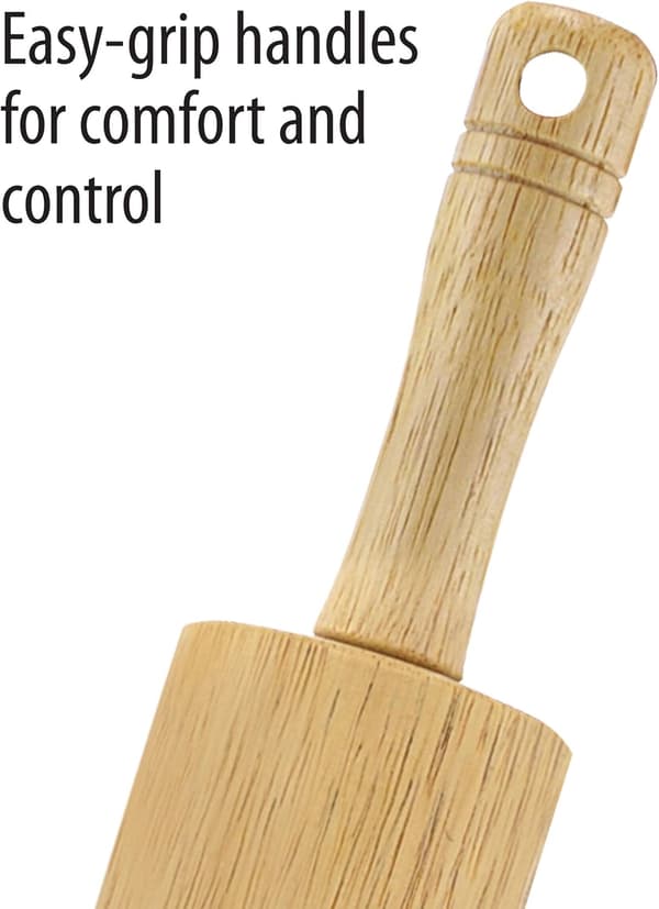 Farberware Classic Trærullestok, 17,75 tommer, Natur