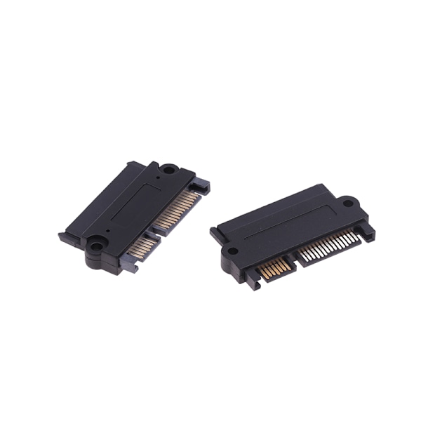 1 stk SFF-8482 SATA /SAS til SATA 180 Graders Vinkeladapter Konverter SAS