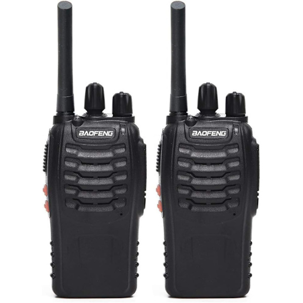 aoFeng BF-888S(BF-88A) FRS Radio Walkie Talkie 0.5W 16-kanals tvåvägsradio med