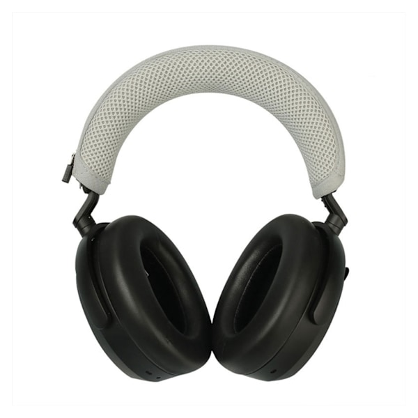 Mesh huvudbandsöverdrag för Sennheiser MOMENTUM 4 hörlurar Kuddöverdrag Black 0.02