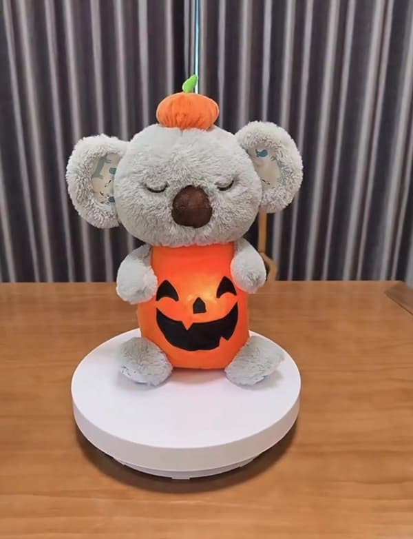 Valoisa Koala Pehmolelu Rauhoittaa Vauvan Unta Söpö Lahjanukke light gray