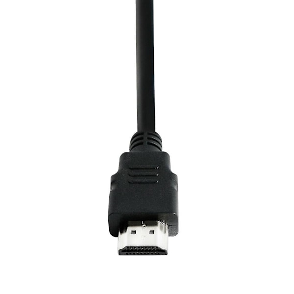 HDMI-kabel 1,5 m Bluray 3d Dvd Ps4 Hdtv Lcd Hd Tv 1080p Svart Høy Hastighet