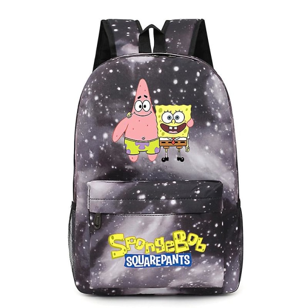 Spongebob New Backpack Kawaii Cartoon Fashion School Bag Anime Bag Oxford Cloth Kids Backpacks Trendy Student Bags Gifts