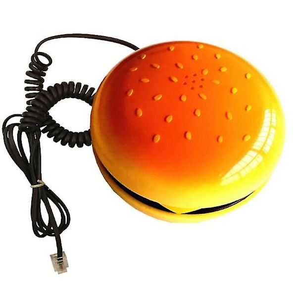 Cheeseburger Burger Telefon Telefoner Fast Telefon Sladdtelefon Skrivbordstelefon För Hem Hotell Kontor Inredning Telefono Fijo Fixo