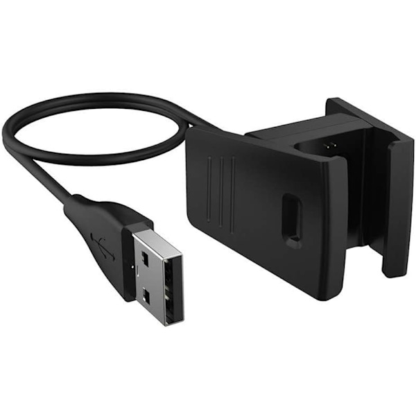 Oplader Kompatibel med Fitbit Charge 2 - Udskiftning USB-oplader Opladningskabel til Fitbit Charge (3,3ft +1,6ft)
