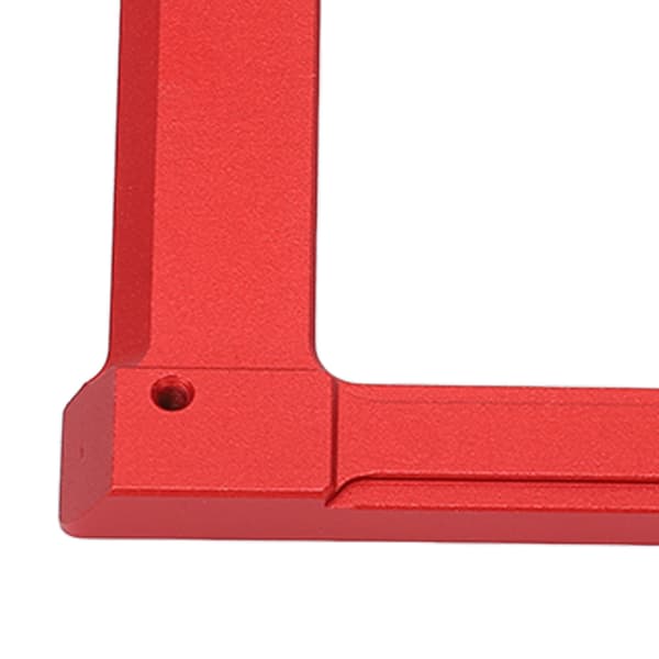 RC Skid Plate Glide Chassis Armor Guard Aluminiumlegering Tilbehørssæt Kit til 1/10 Biler Rød