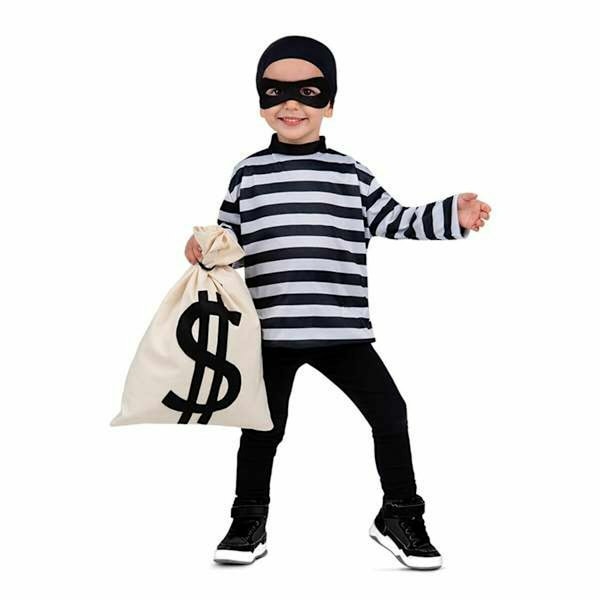 Lasten naamiaisasu My Other Me Thief 5-6 years