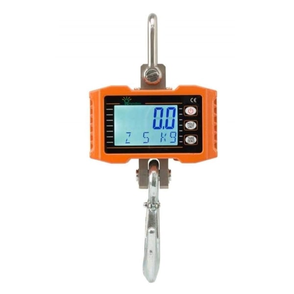 Digital hängvåg 1000 kg/2200 lb Industriell tunga kranvåg Smart hög precision elektronisk kranvåg